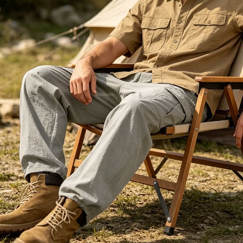 BROMLEY COTTON LINEN TROUSERS