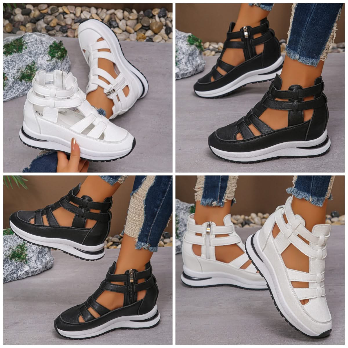 FREYA COMFORT WEDGE SANDALS