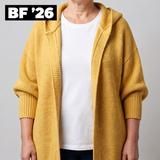 VALENTINA ROSSI LOOSE KNIT CARDIGAN