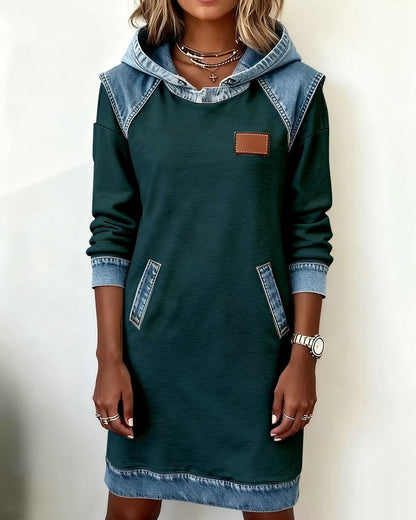 SIERRA HOODED CASUAL DRESS