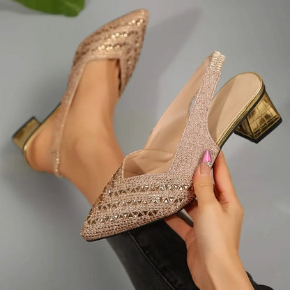 MARCELLA RHINESTONE SANDALS