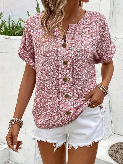 LILLIE BUTTONS SPRING TOP