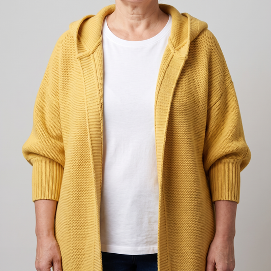 VALENTINA ROSSI LOOSE KNIT CARDIGAN