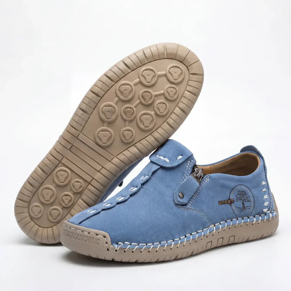 BURLEIGH EASY-ON ZIP LOAFERS