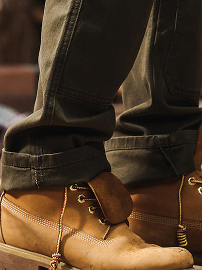 RUGGED WORKWEAR STRAIGHT-LEG UTILITY PANTS