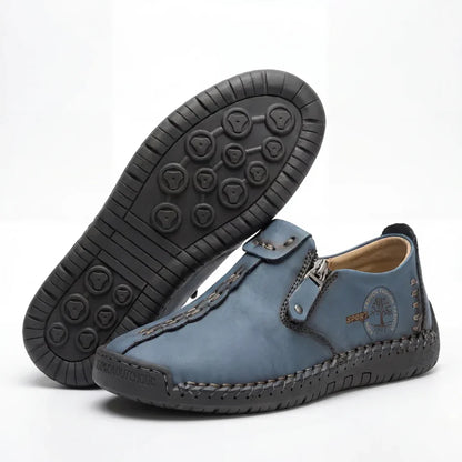 BURLEIGH EASY-ON ZIP LOAFERS