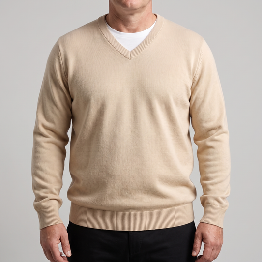 HUXFORD MERINO WOOL JUMPER