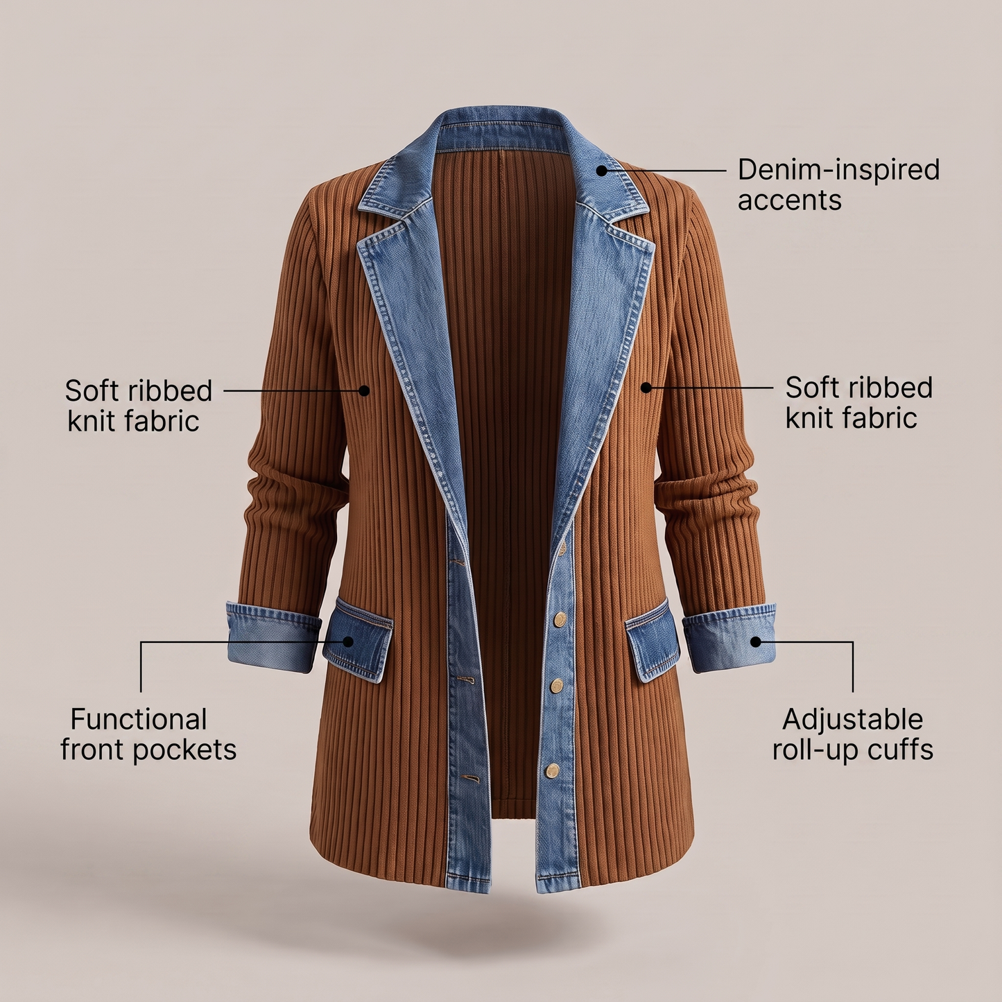 CAMILLE CHIC EVERYDAY JACKET