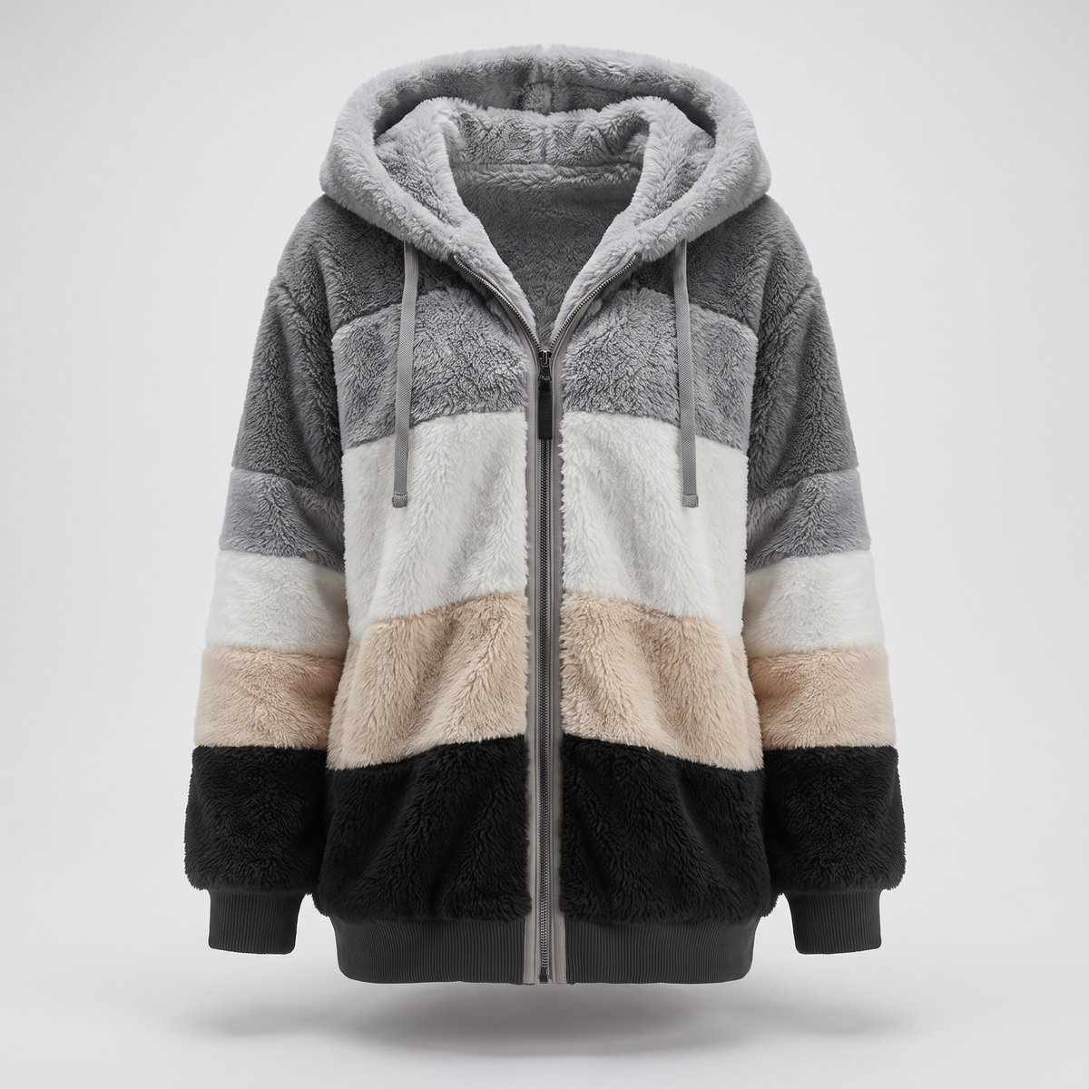 HAVENMERE FUZZY HOODED JACKET