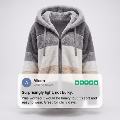 HAVENMERE FUZZY HOODED JACKET