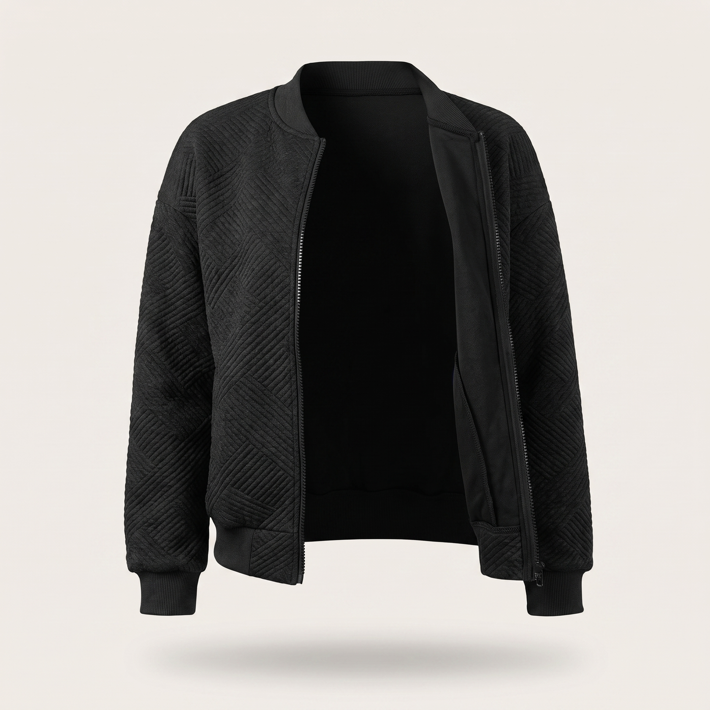 EVELYN STATEMENT CHEVRON JACKET