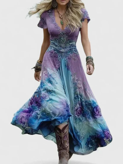 SOPHIA ELEGANT MAXI DRESS