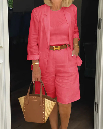 RILEY™ STYLISH TWO-PIECE SUIT SET