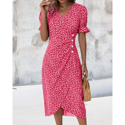 FLORENCE ELEGANT WRAP DRESS