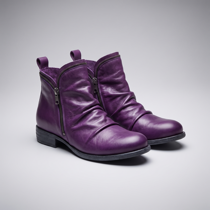 MARLOWE LEATHER CHELSEA BOOTS