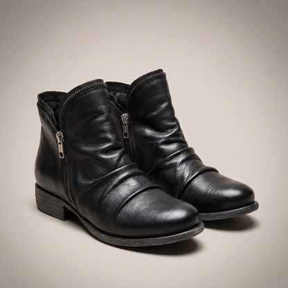 MARLOWE LEATHER CHELSEA BOOTS