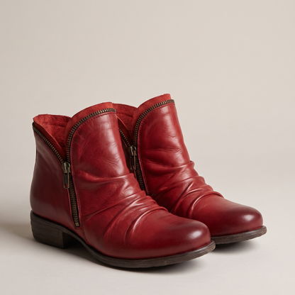 MARLOWE LEATHER CHELSEA BOOTS