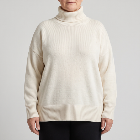 ARIA OVERSIZED TURTLENECK SWEATER