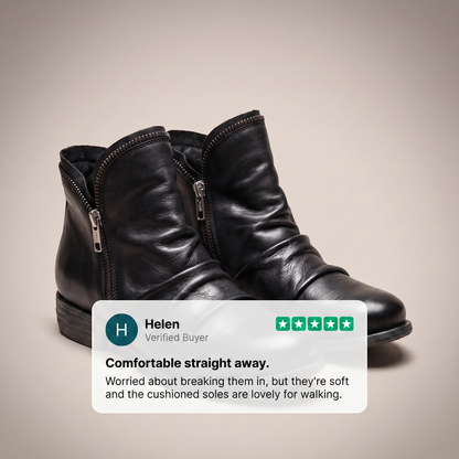 MARLOWE LEATHER CHELSEA BOOTS