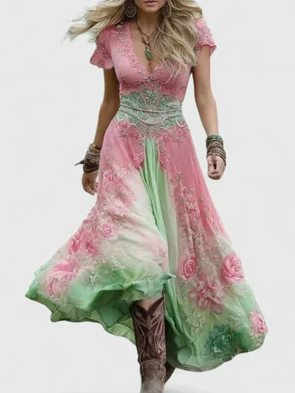 SOPHIA ELEGANT MAXI DRESS