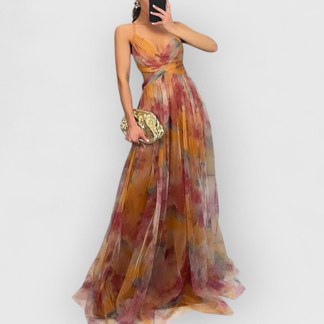 VERITY MAXI FLORAL DRESS