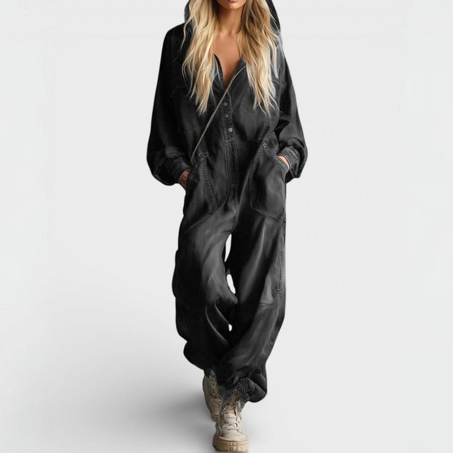 ARLENA COMFORT HOODED JUMPSUIT