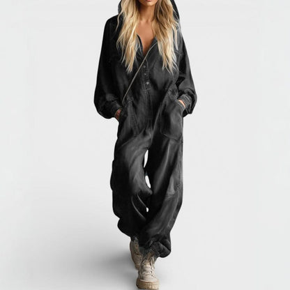ARLENA COMFORT HOODED JUMPSUIT