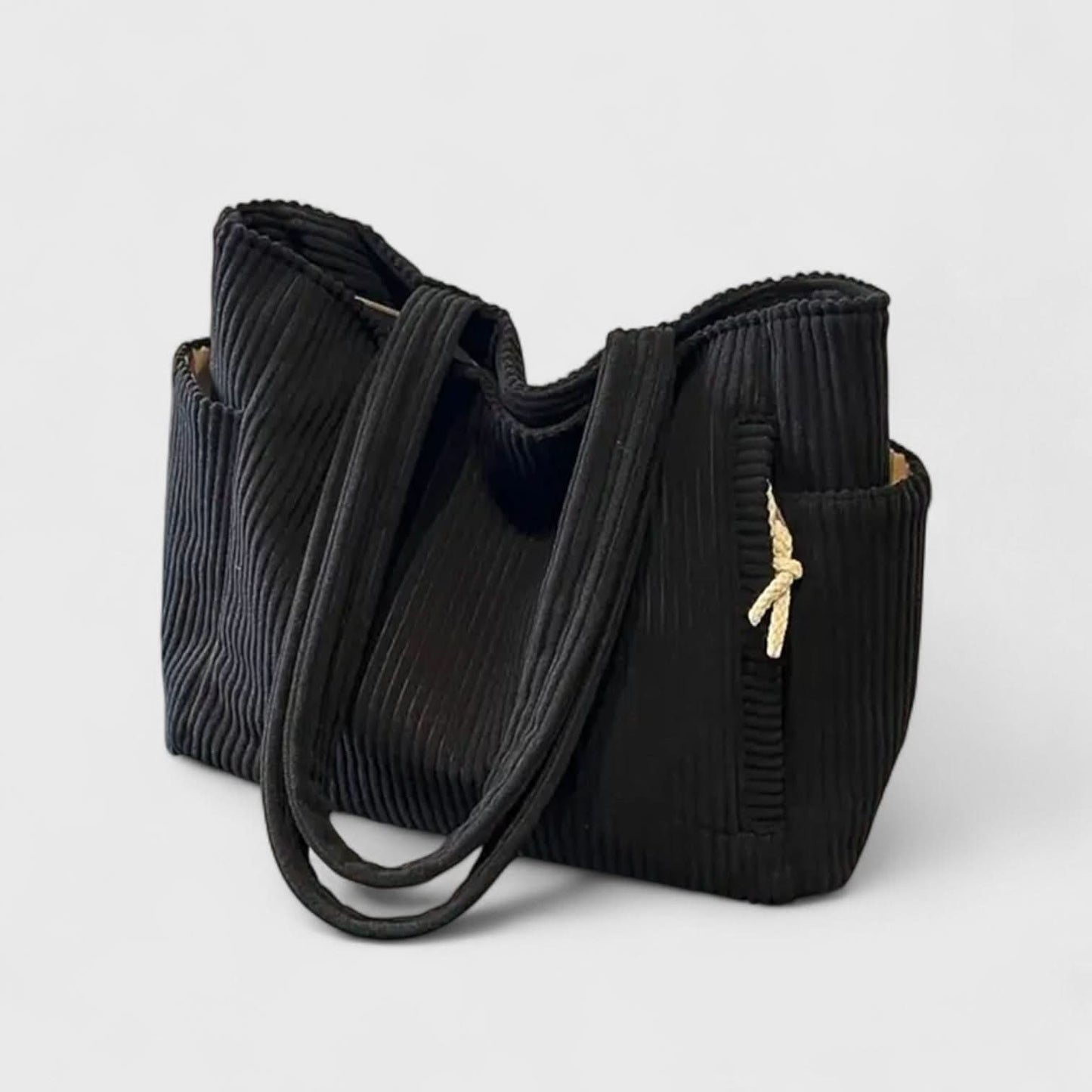 CAMILLE CORDUROY TOTE BAG