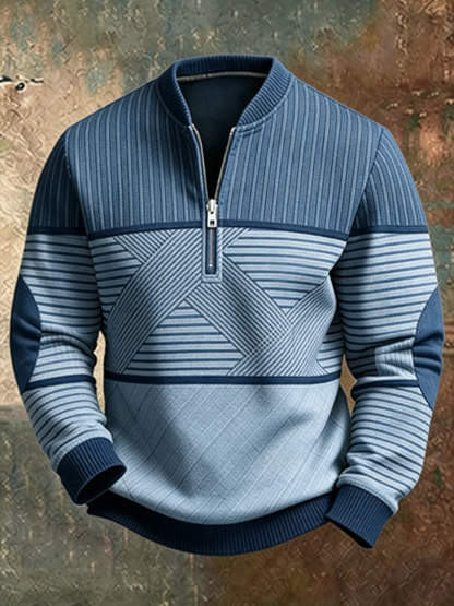 CLASSIC LAYER HALF ZIP SWEATER