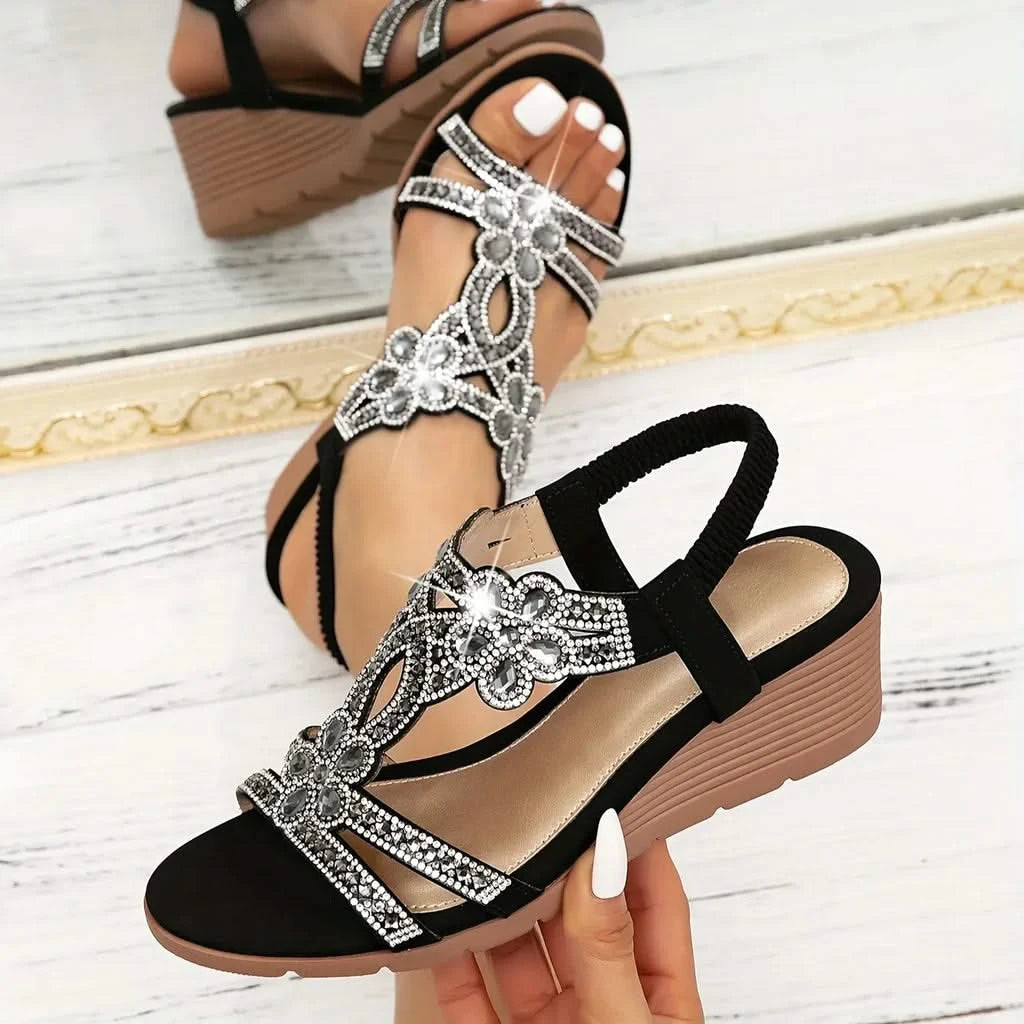 ETERNA WALK WEDGE SANDALS