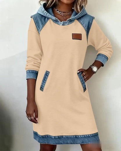 SIERRA HOODED CASUAL DRESS