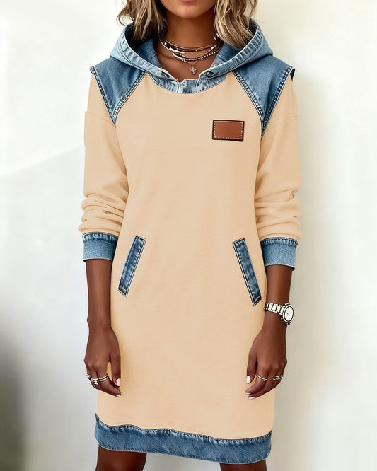 SIERRA HOODED CASUAL DRESS