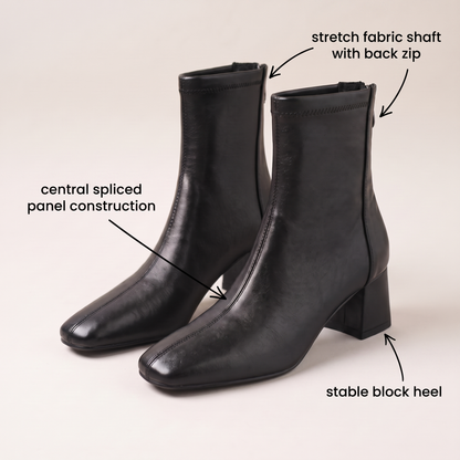 ROSALIE LEATHER BOOTS