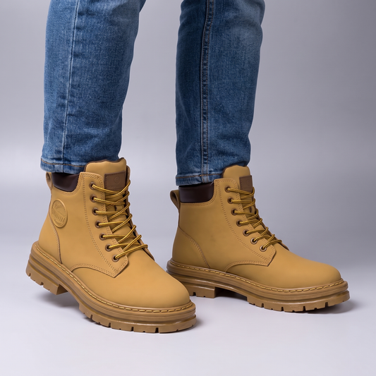 SLOANE LEATHER ANKLE BOOTS