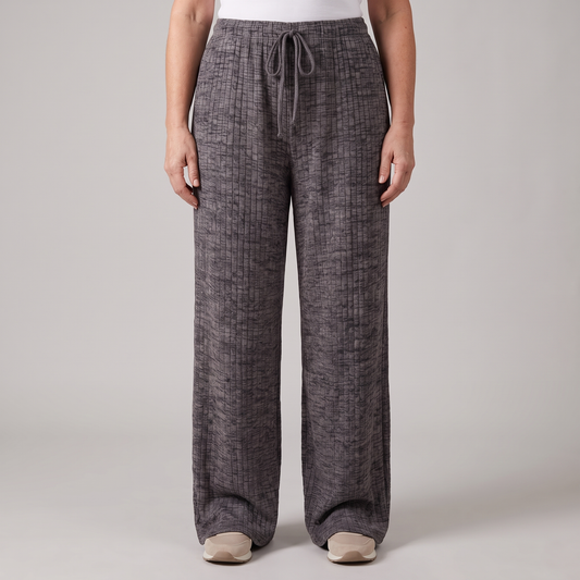 WINNIE RELAXED WIDE-LEG PYJAMA TROUSERS