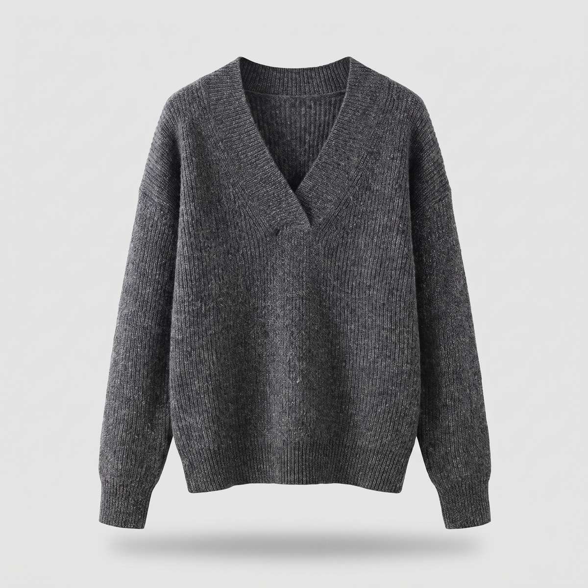 CAMILLE COZY V-NECK KNIT