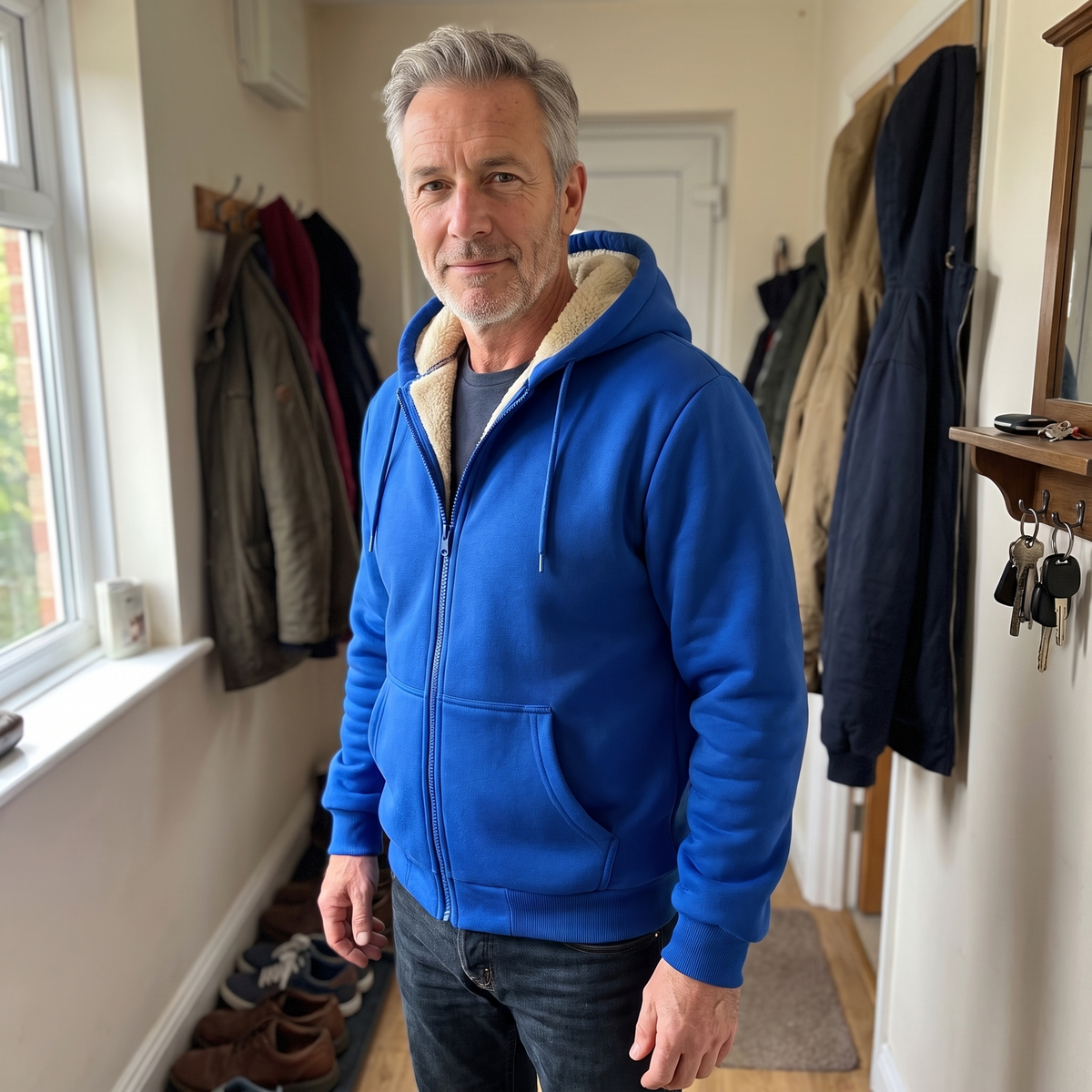 SHERPA HOODIE JACKET