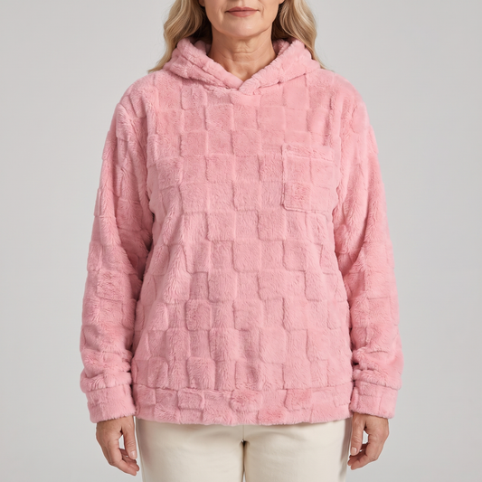 ARABELLA COSY PATTERN HOODIE