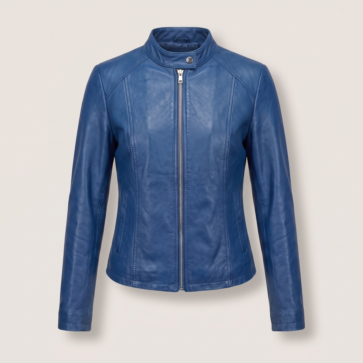 ODETTE CROPPED LEATHER JACKET