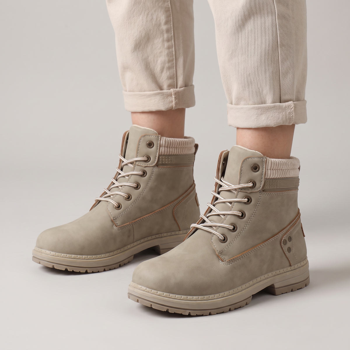 ELSIE CHUNKY SOLE WINTER BOOTS
