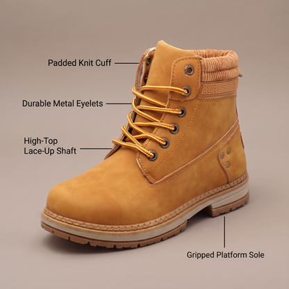 ELSIE CHUNKY SOLE WINTER BOOTS