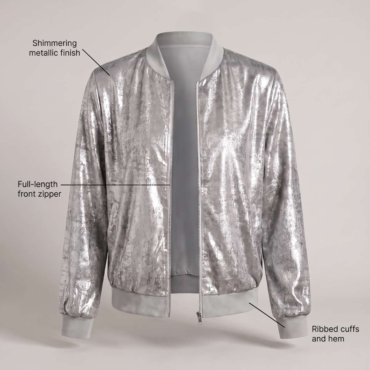 ISADORA GLITTER SLEEVE JACKET