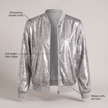 ISADORA GLITTER SLEEVE JACKET