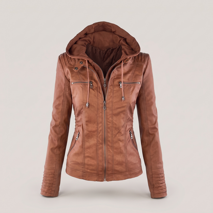 GENEVIEVE FAUX SUEDE JACKET