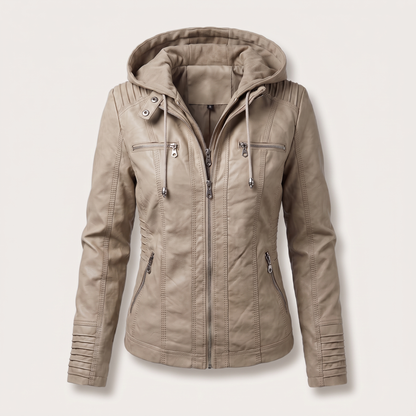 GENEVIEVE FAUX SUEDE JACKET