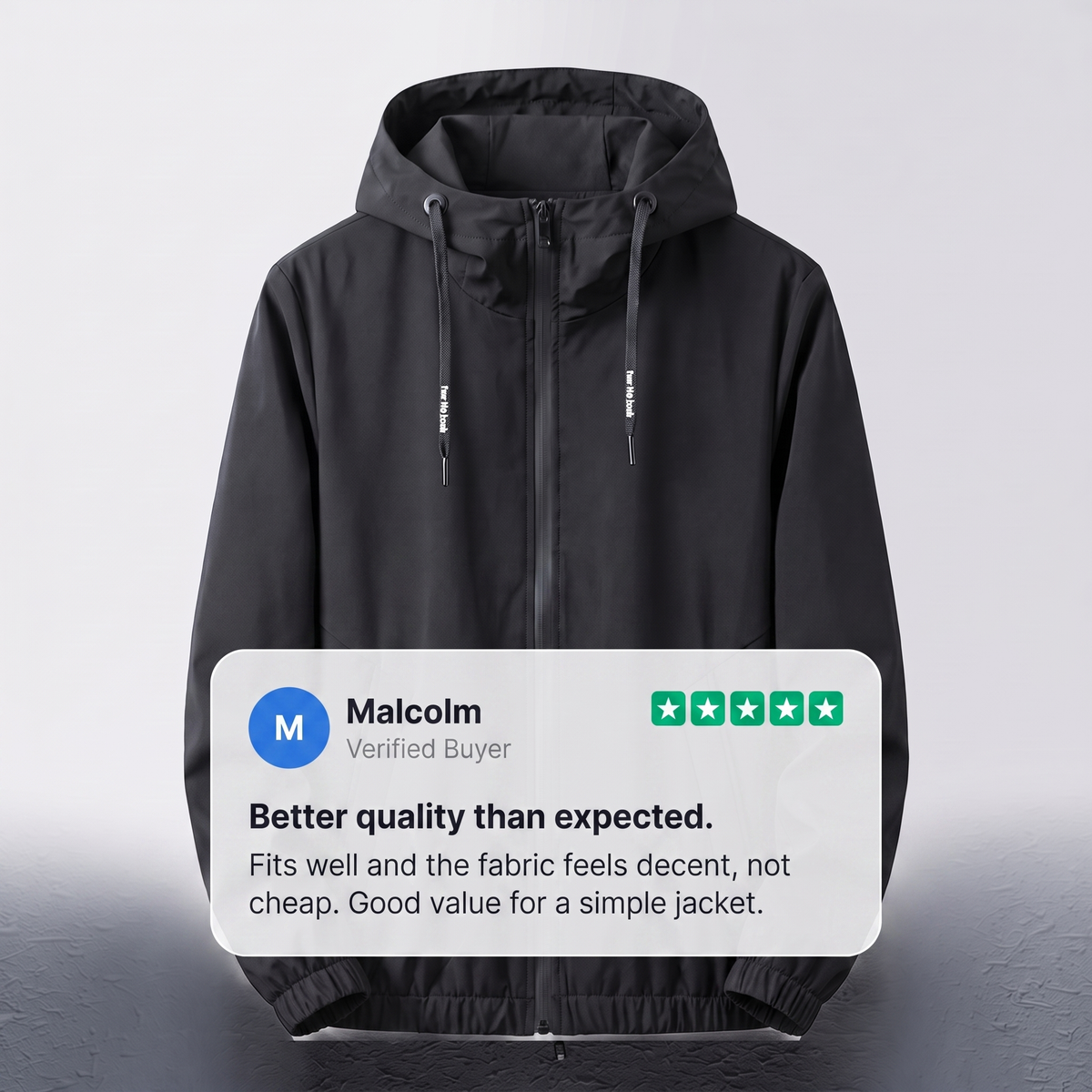 CALDWELL LIGHTWEIGHT HOODED JACKET