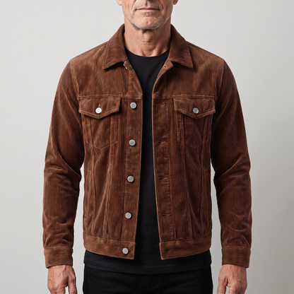 RETRO CORDUROY OVERSHIRT