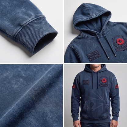 CLASSIC POPPY PRINT HOODIE