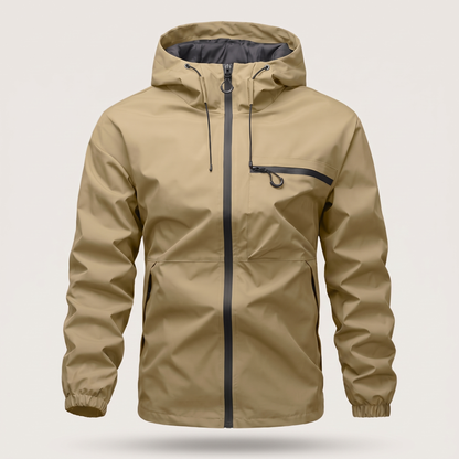 ESSENTIAL WATERPROOF HOODED COAT
