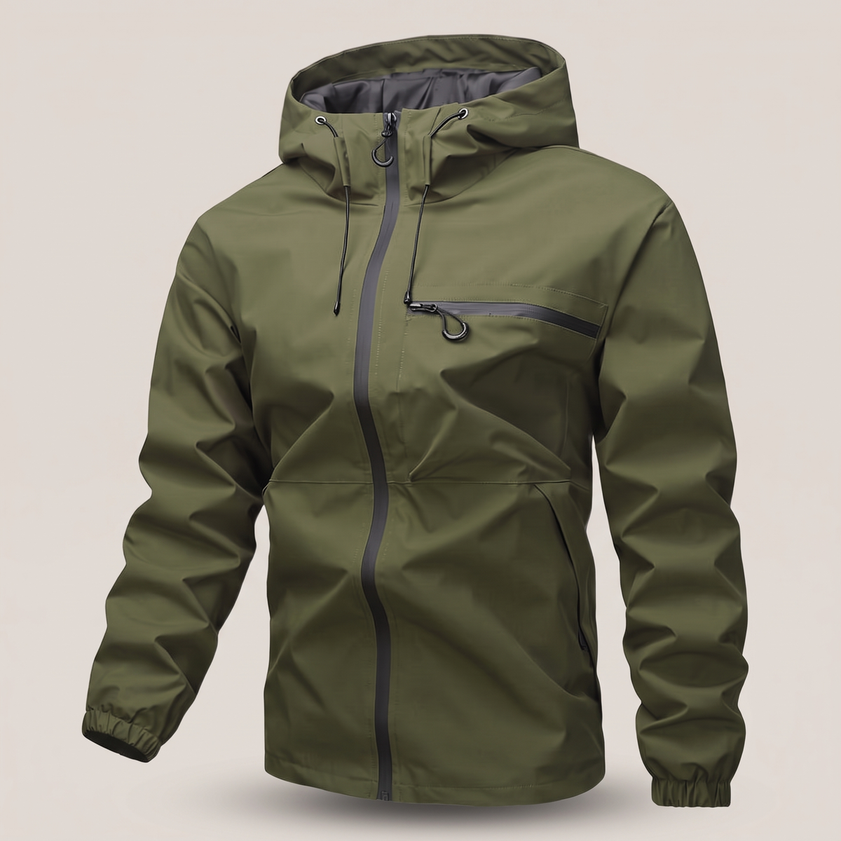 ESSENTIAL WATERPROOF HOODED COAT